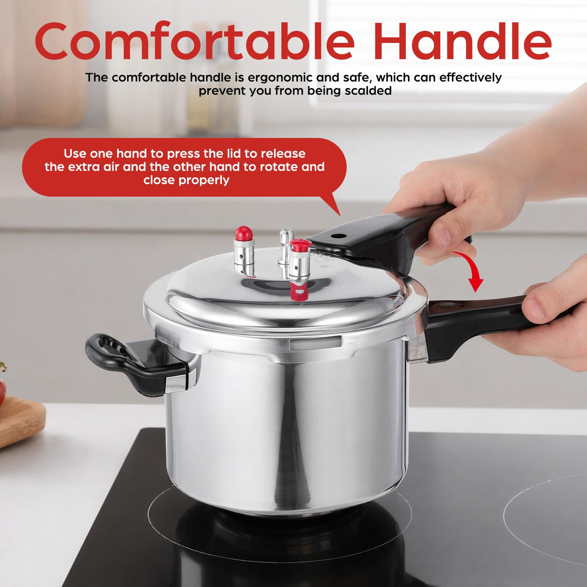 2.6 Quart Small Stovetop Pressure Cooker S491931