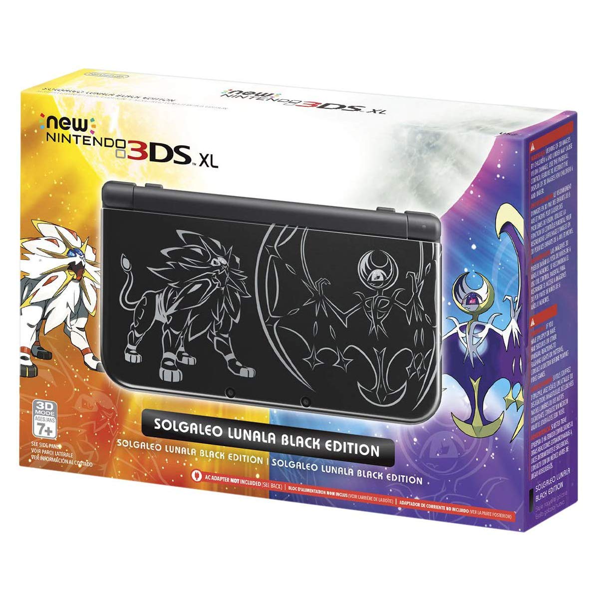 Black New Nintendo 3DS XL Console Y10693