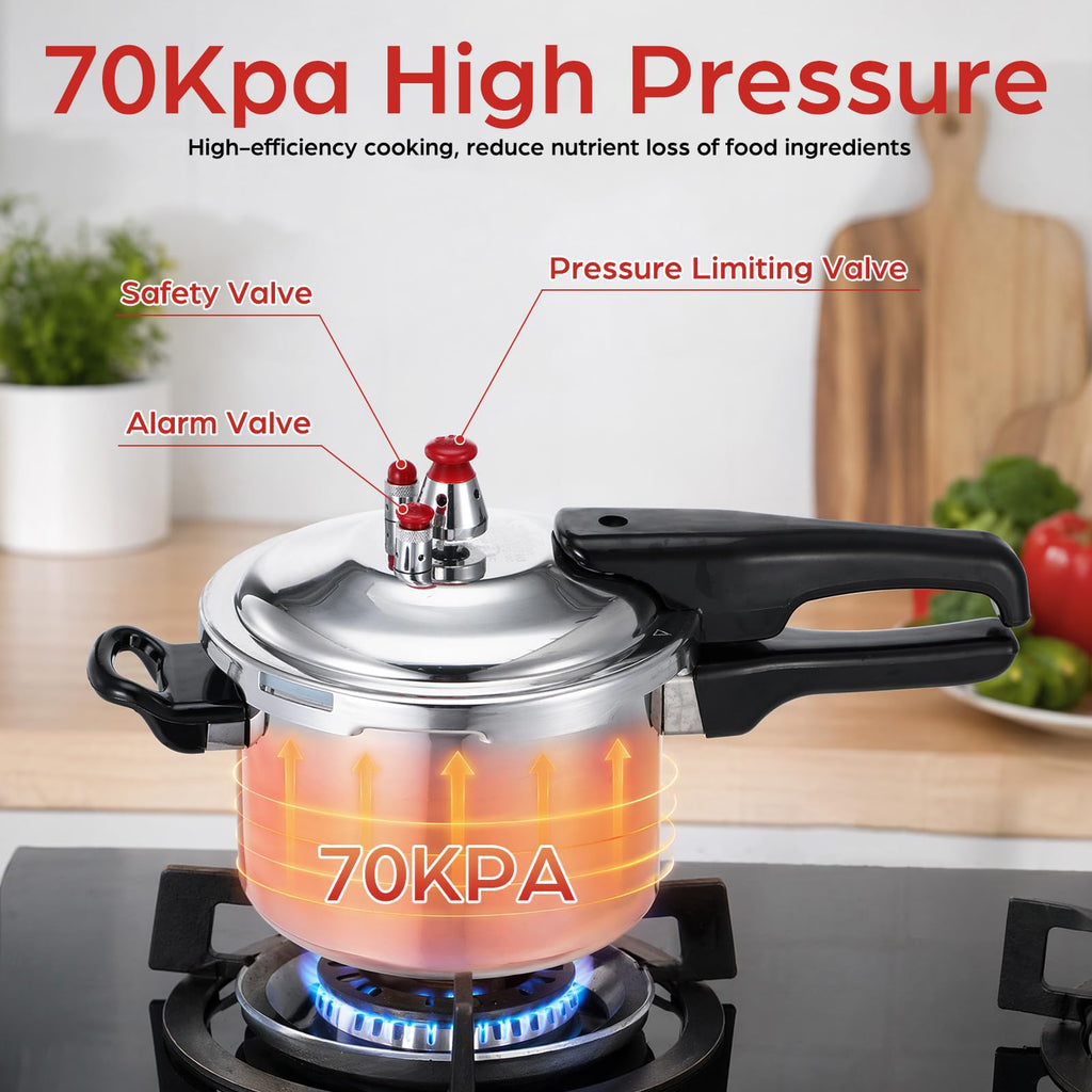 2.6 Quart Small Stovetop Pressure Cooker S491931