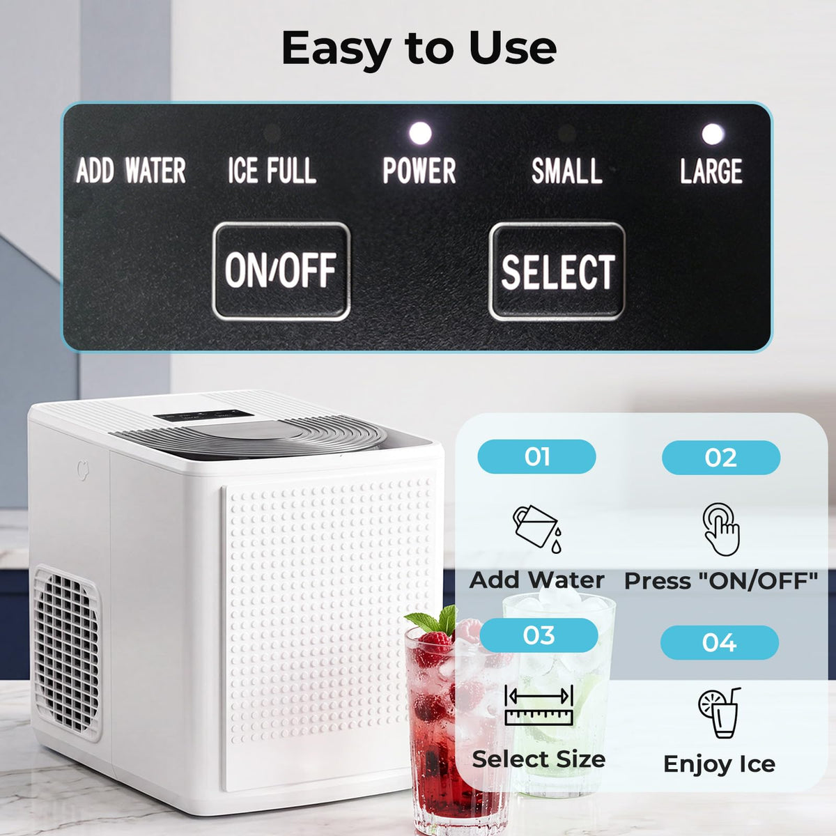 Bullet Ice Maker Countertop K507