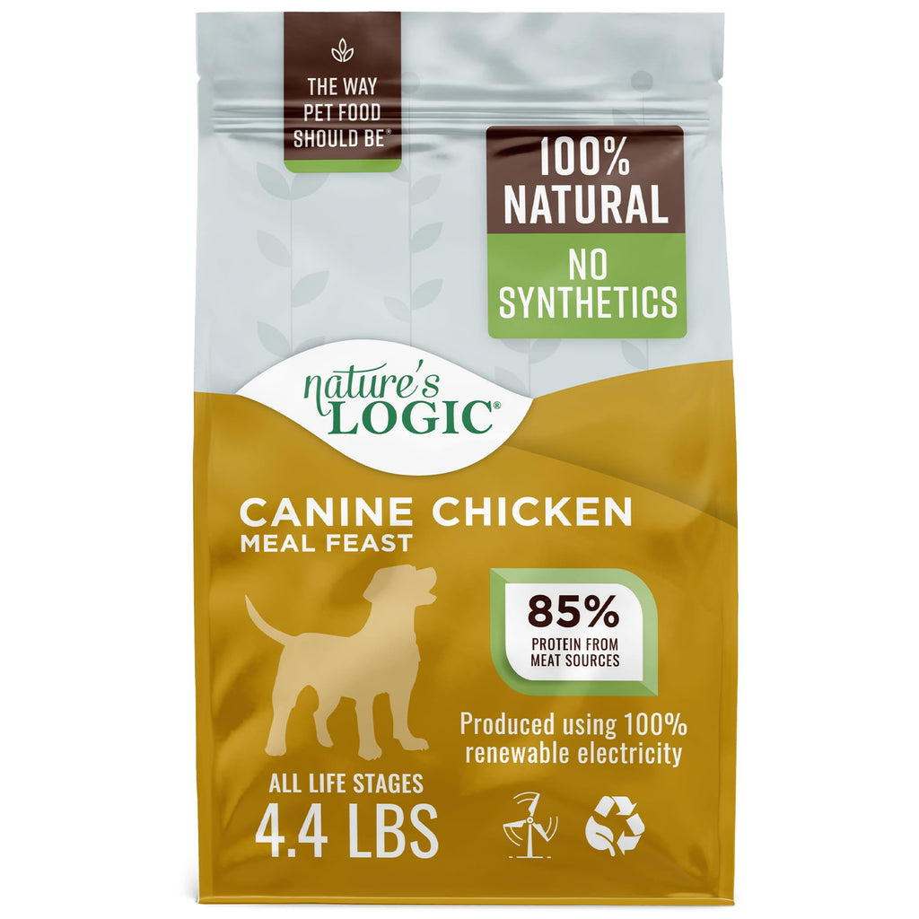 Dry Dog Food Chicken Meal Kibble 4.4 lb D105