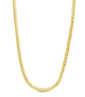 10k Yellow Gold 7mm Miami Cuban Link Chain Necklace J776