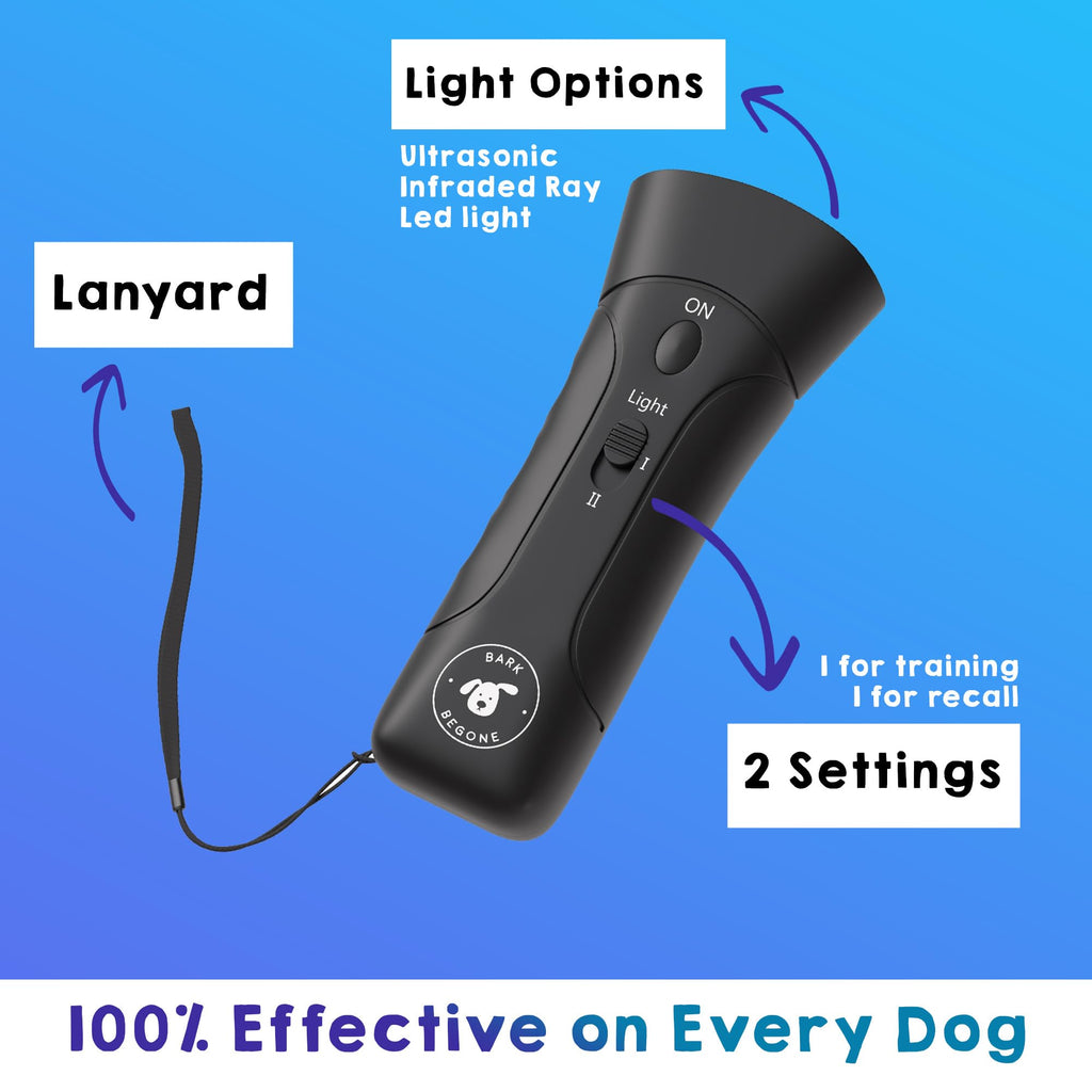 Ultrasonic Dog Bark Deterrent & Behavior Corrector H87099