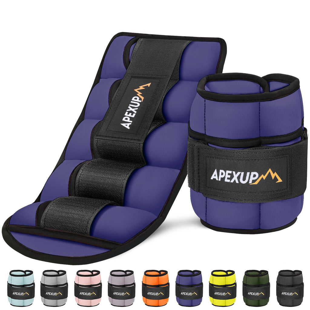 10lbs/Pair Adjustable Ankle Weights & 5lbs Weighted Vest Y92438