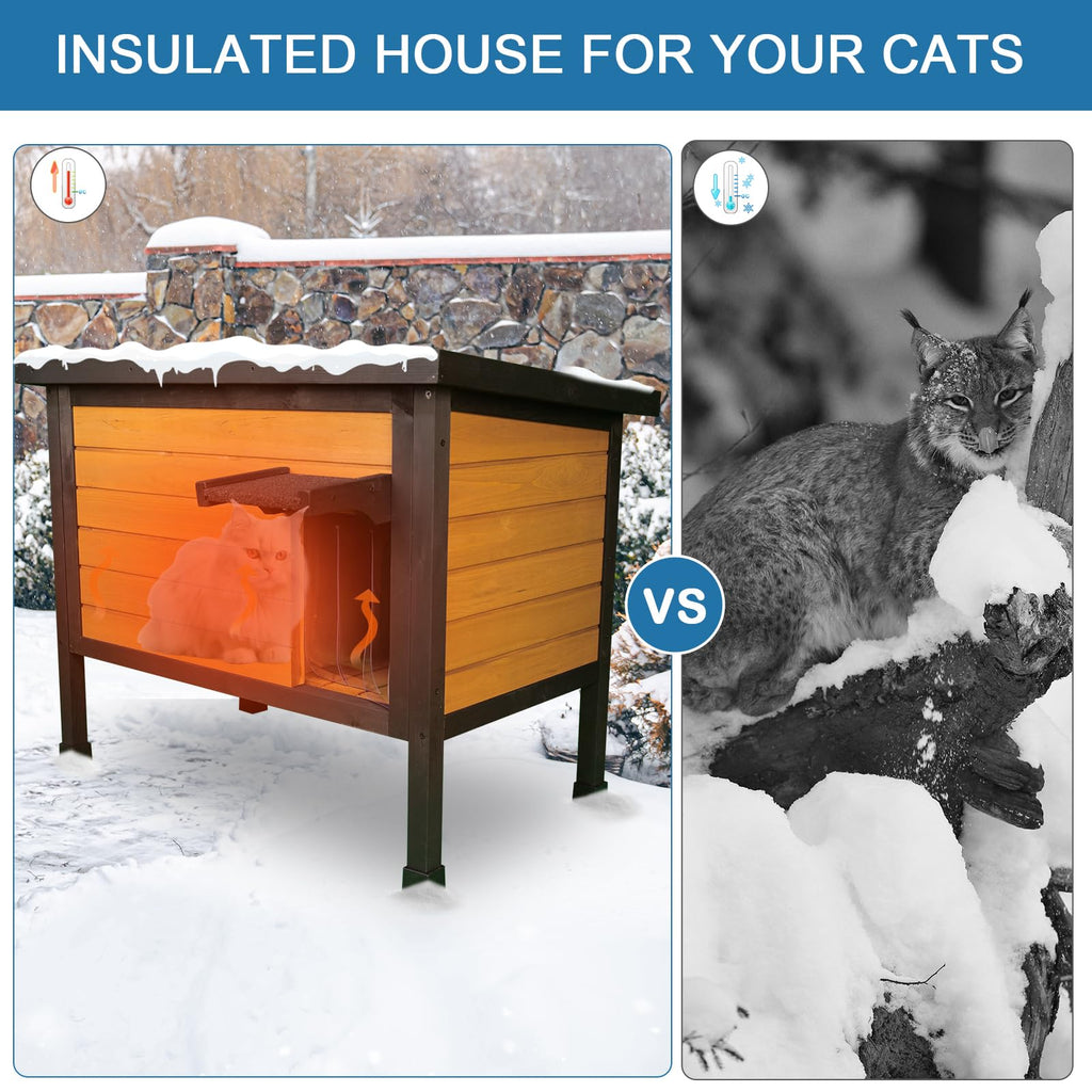 Outdoor Insulated Cat House R49014