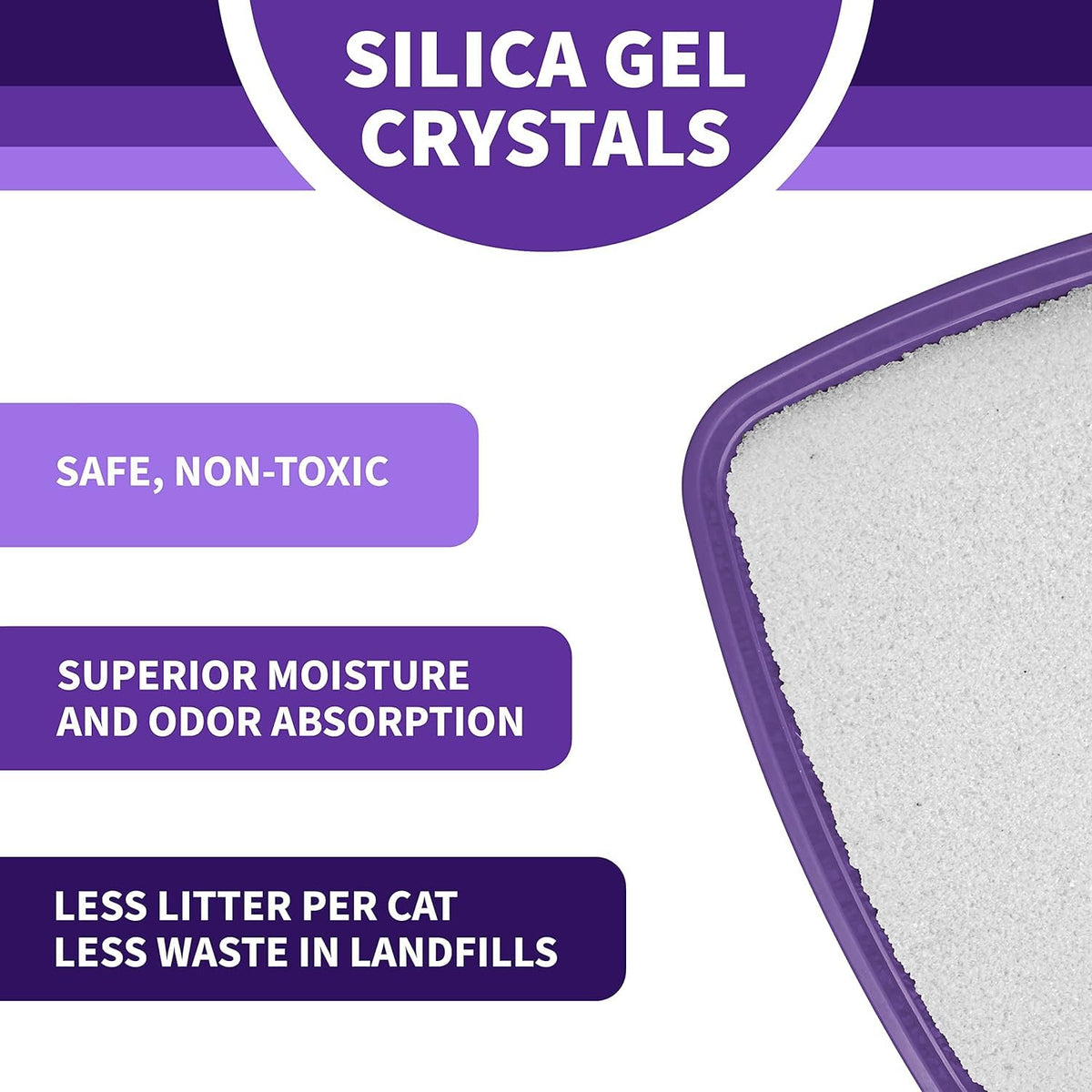 Unscented Crystal Clumping Cat Litter 8lb T21406