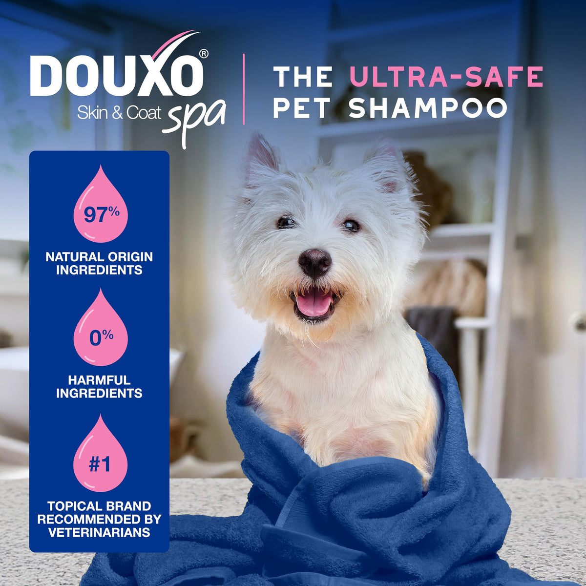 Dog Shampoo for Sensitive Skin, 16 fl oz R659634
