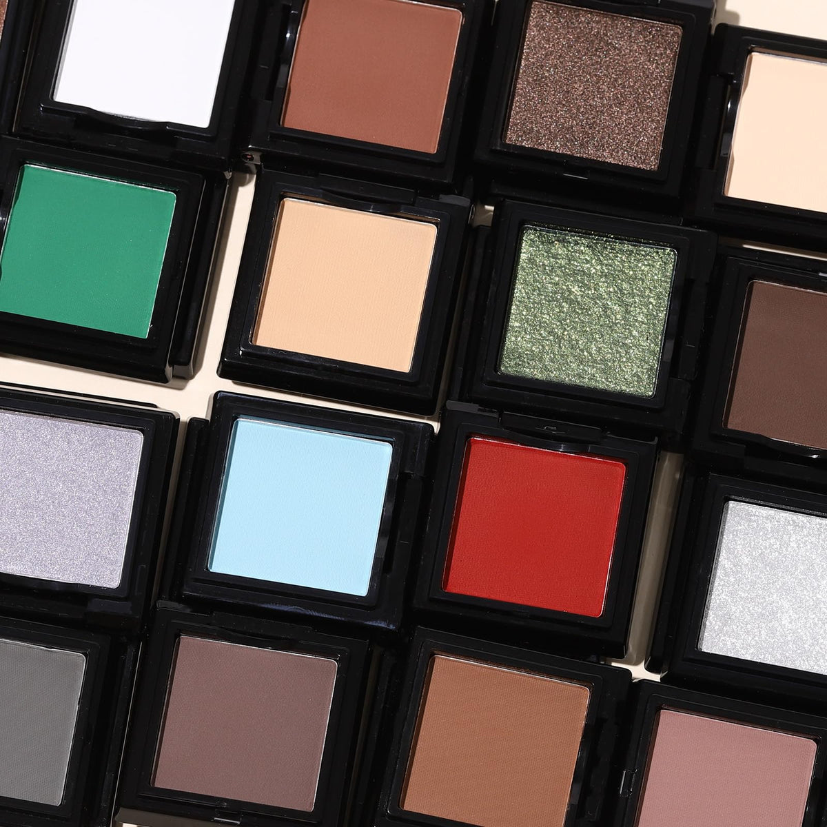 Light Beige Neutral Nude Matte Single Eyeshadow Palette I6797