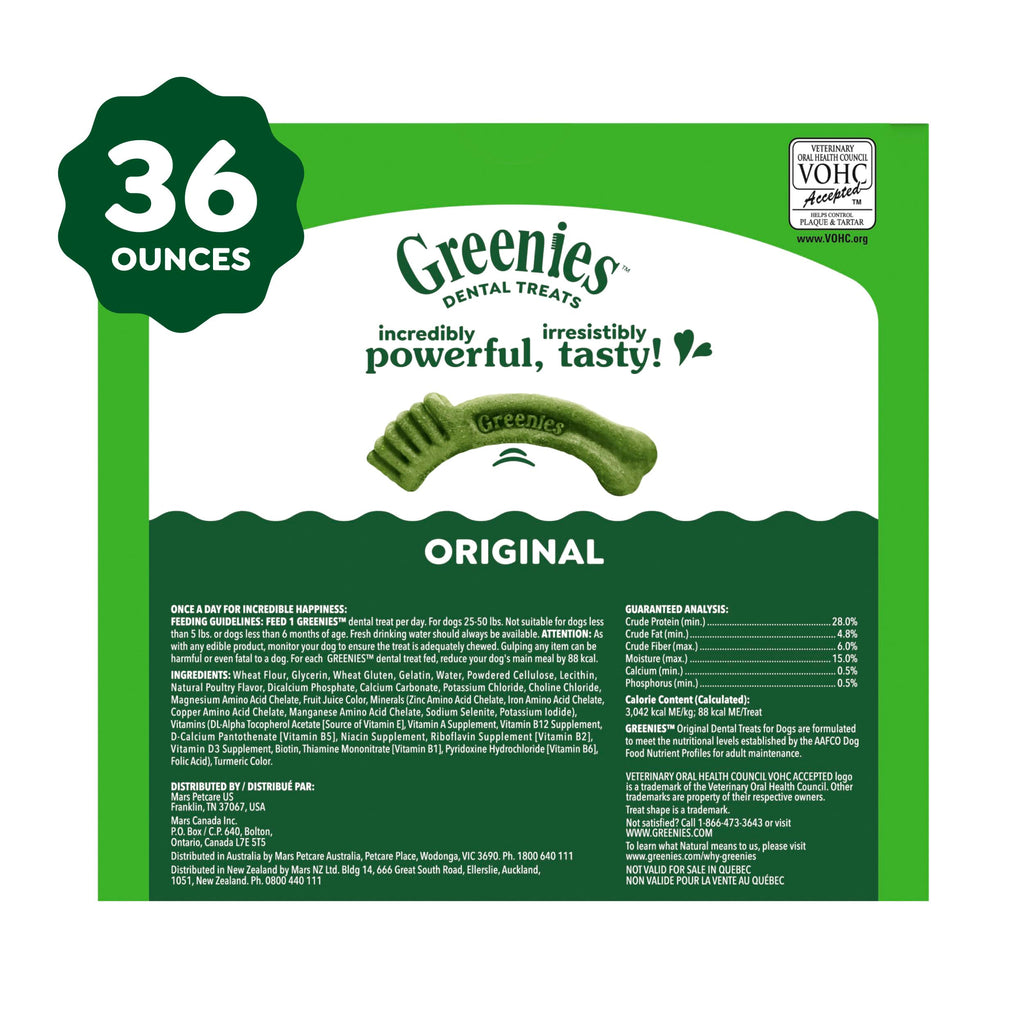 Original Chicken Flavor 36 Count Dental Dog Treats G646585