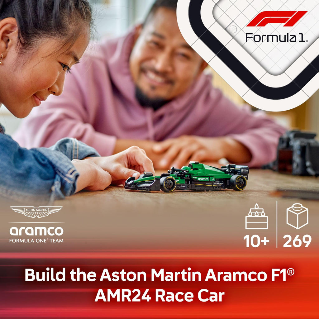 Aston Martin F1 Race Car Toy Building Set O705