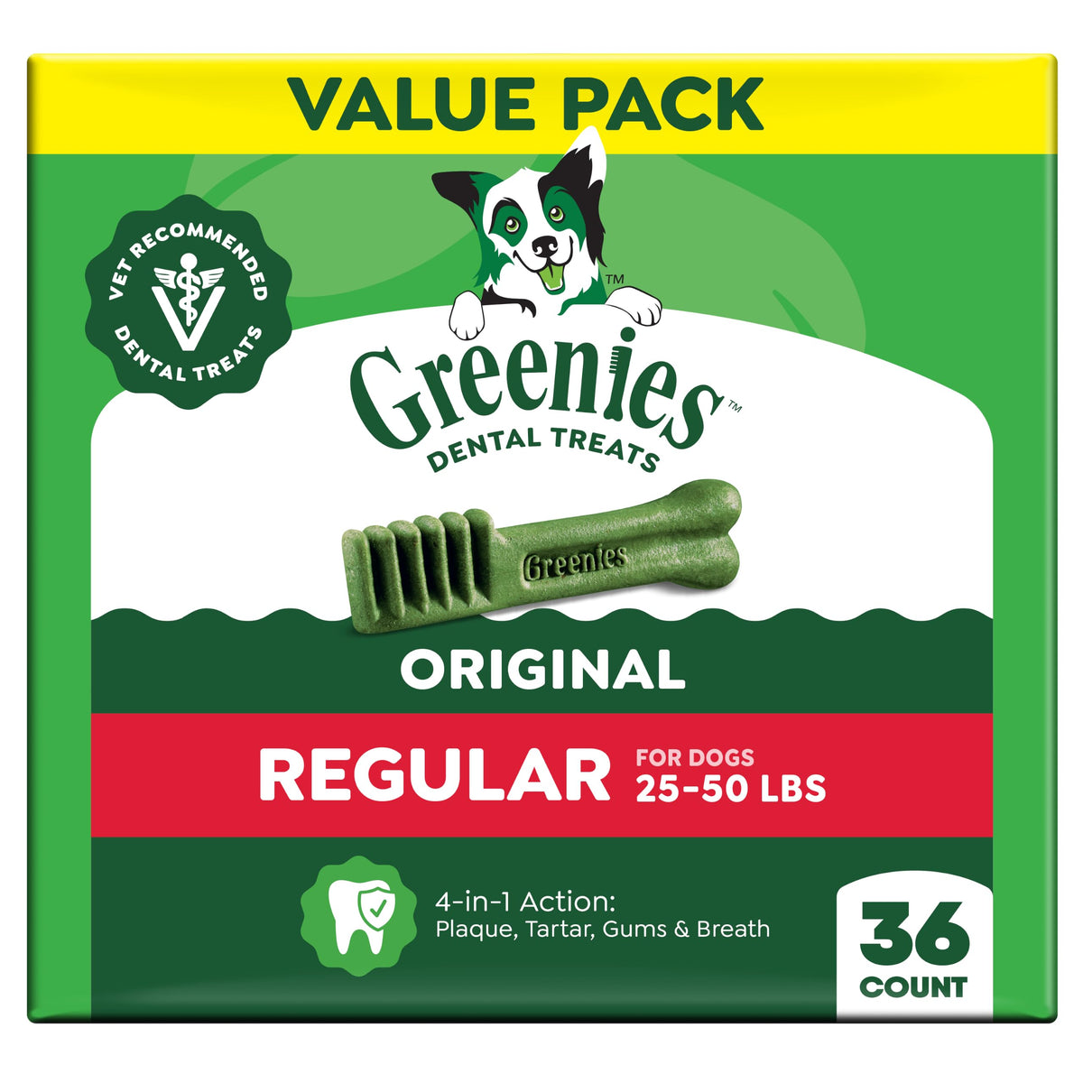 Original Chicken Flavor 36 Count Dental Dog Treats G646585