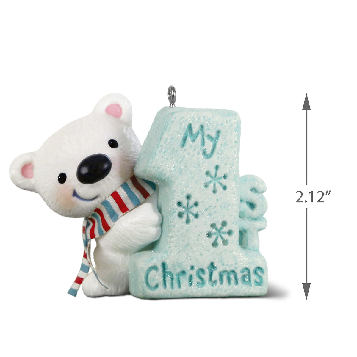 My 1st Christmas Polar Bear Ornament G15296