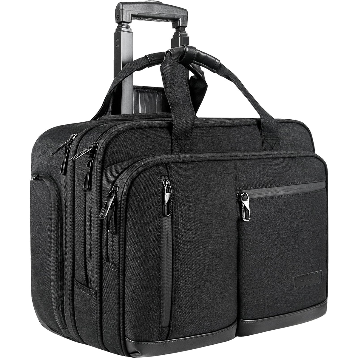 17.3 Inch Waterproof Black Rolling Laptop Bag G2556