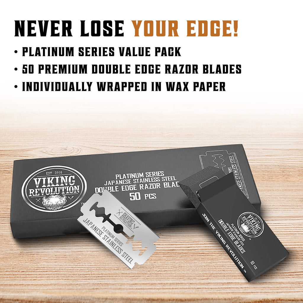 Double Edge Razor Blades 50 Count H78734