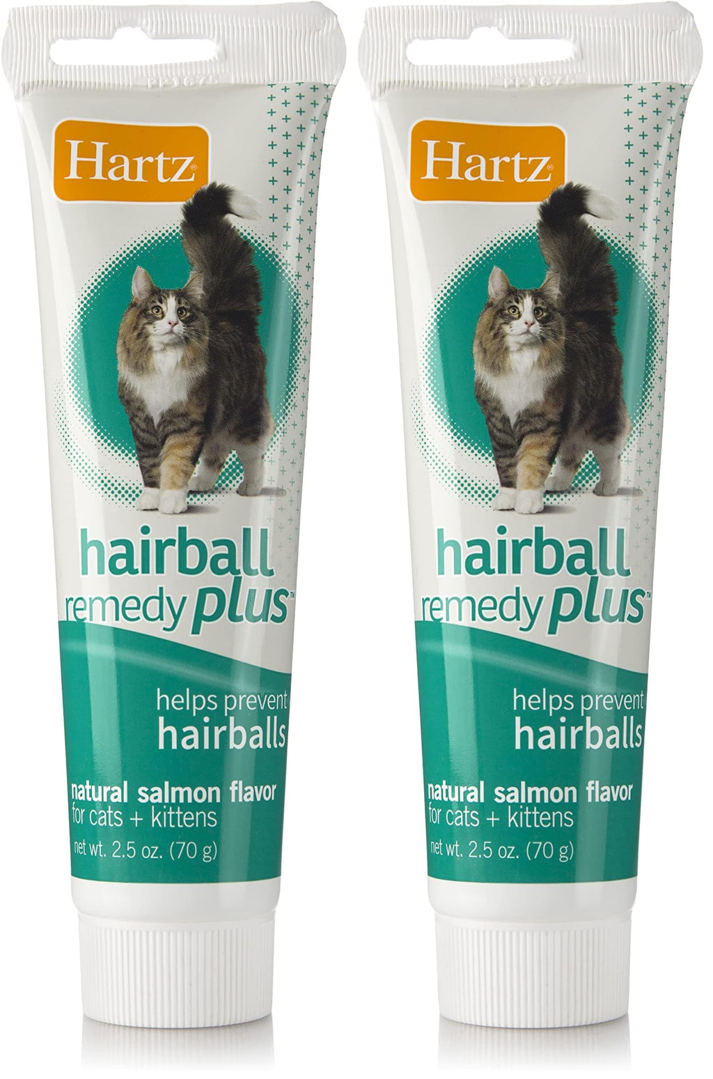 Salmon Flavored Hairball Remedy Paste for Cats and Kittens, 2.5 Ounce (Pack of 2) J832600