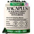Organic Black Maca Root Capsules 60ct Z4042