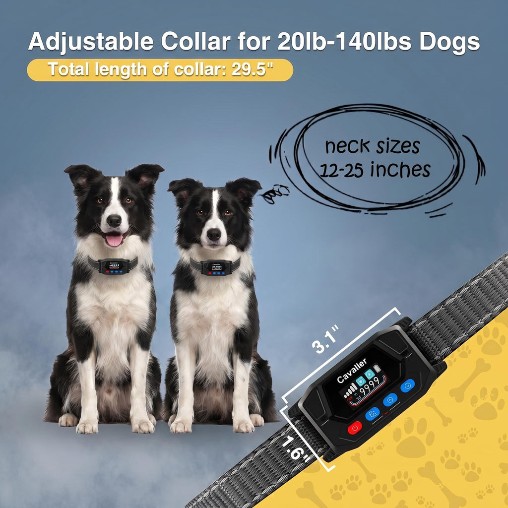 GPS Wireless Dog Fence System with 2 Collar P560136