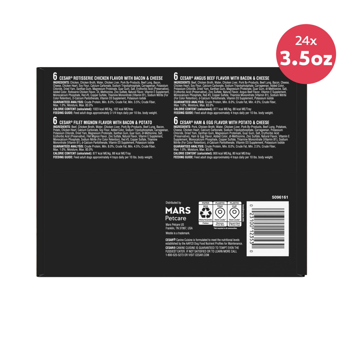 3.5 oz Wet Dog Food Variety Pack J569