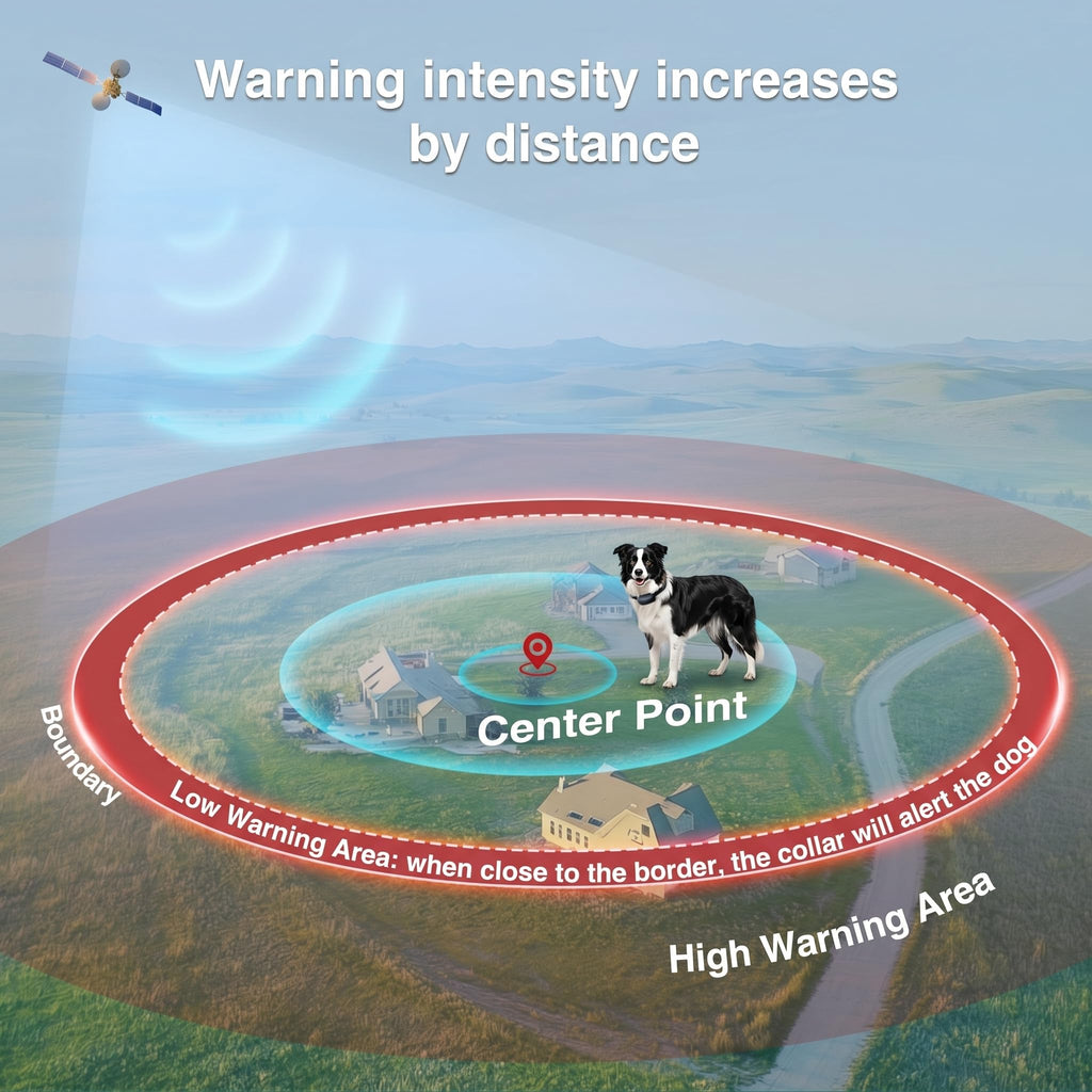 GPS Wireless Dog Fence System with 2 Collar P560136