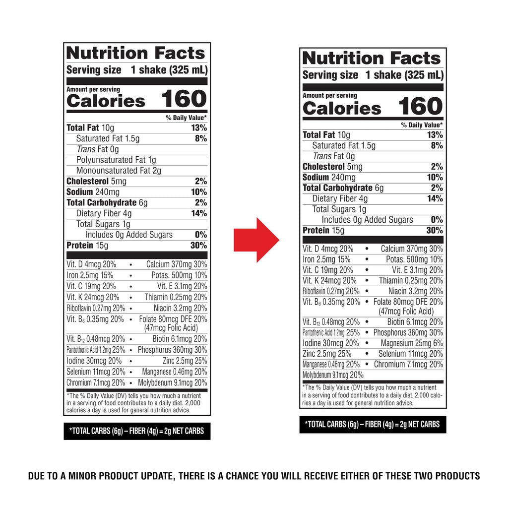 Creamy Chocolate Coconut Protein Shake, 15g Protein, 12 Count Y5798