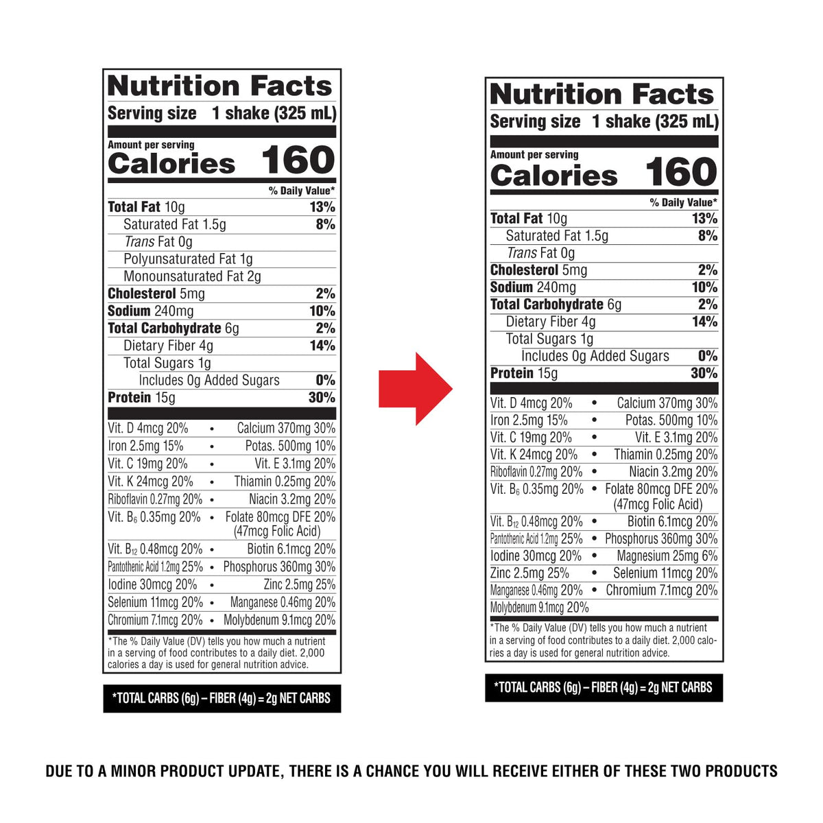 Creamy Chocolate Coconut Protein Shake, 15g Protein, 12 Count Y5798