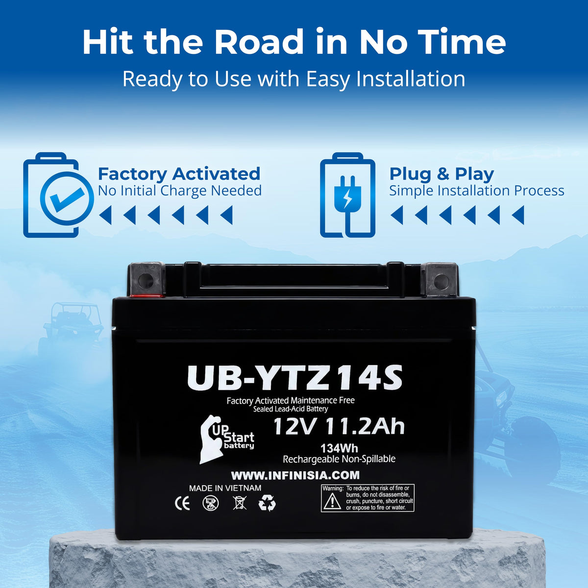 12V 11.2Ah Battery I62516