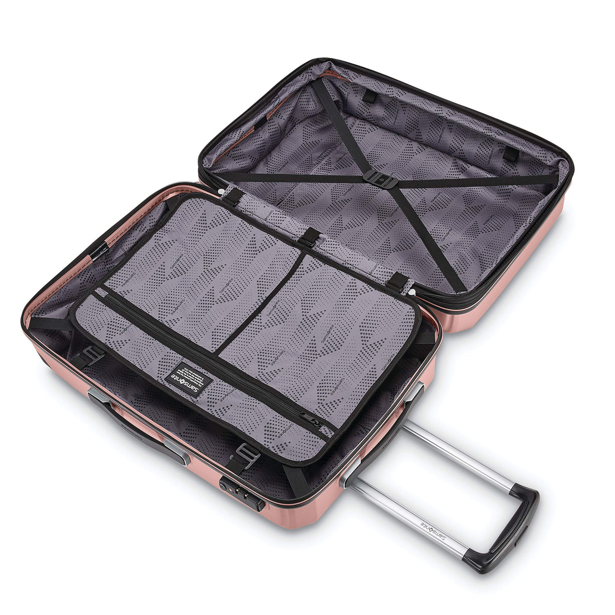 Hardside Carry-On 20-Inch Luggage with Spinners D581271