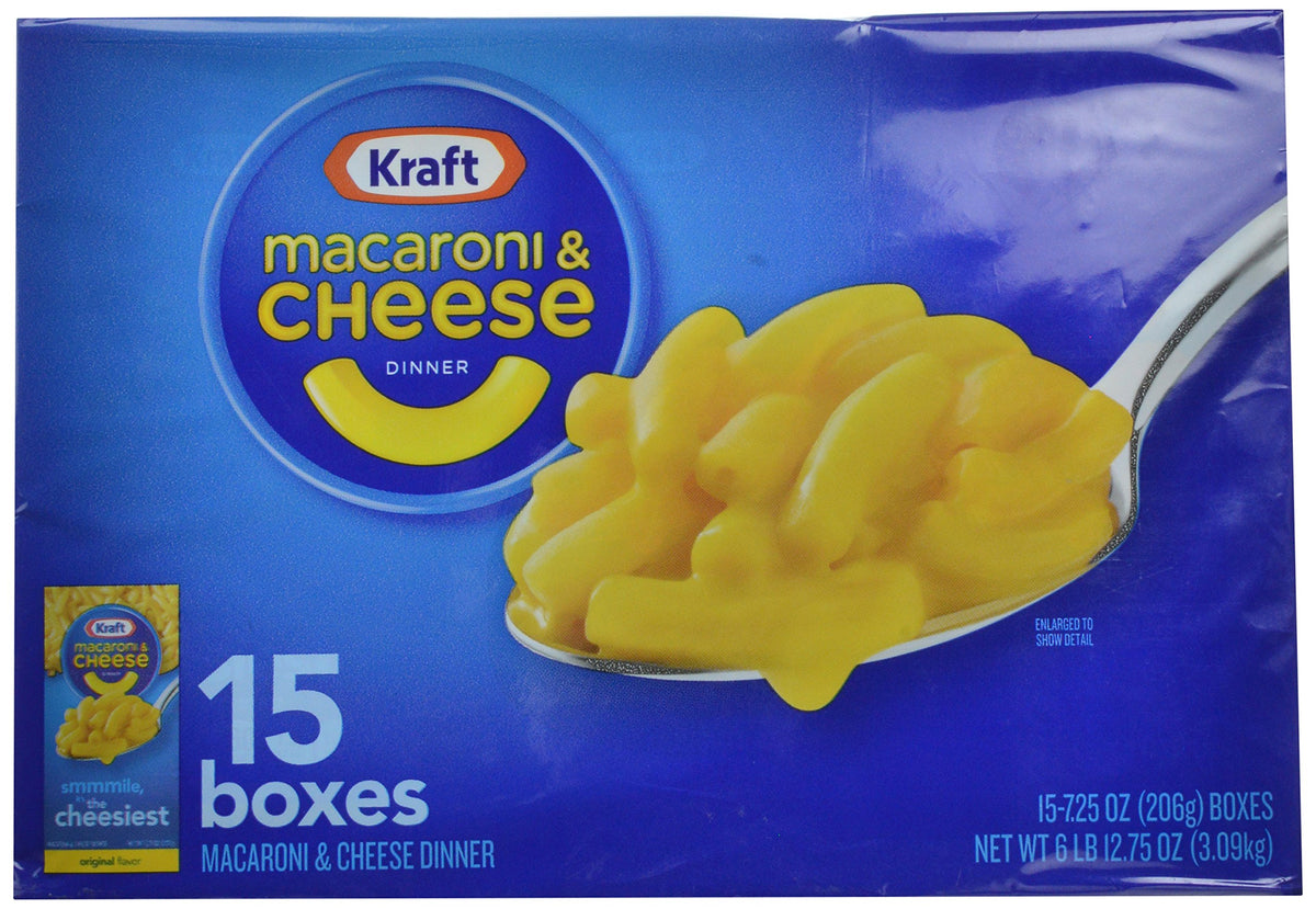 Macaroni & Cheese Dinner 7.25 oz 15 Pack U85451